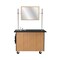 National Public Seating Mobile Science Cart with Shelving, Whiteboard/Mirror & Sink MSC01WS - alternate 9